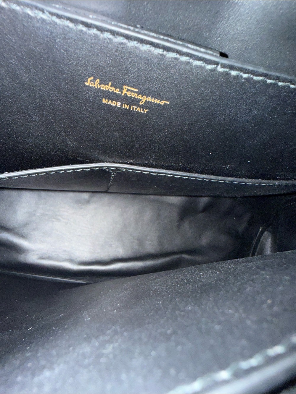 Salvatore Ferragamo Margot Satchel Leather Large - Picture 9 of 10